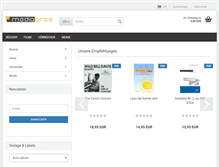 Tablet Screenshot of media-arte.de